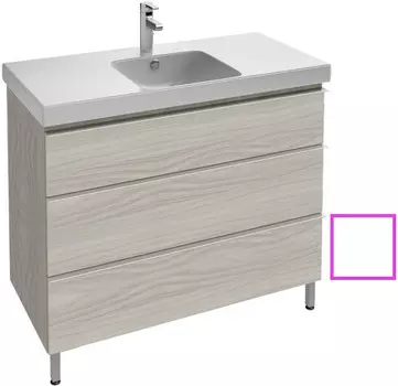 Тумба белый 102 см Jacob Delafon Odeon Up EB994-N18