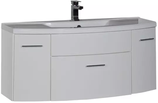 Тумба белый 120 см Aquanet Тренто 00156500