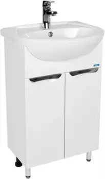 Тумба белый 48,6 см Viant Лима VLIM55ER-T2ST