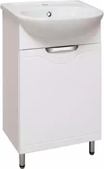 Тумба белый 49,3 см Runo Браво 00000001135