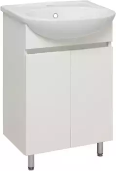 Тумба белый 49,3 см Runo Лада 00-00001162