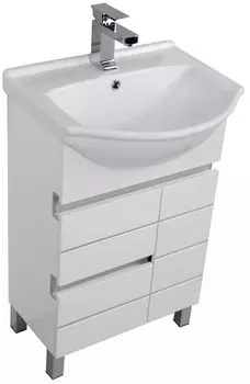 Тумба белый 52 см Aquanet Доминика 00170261