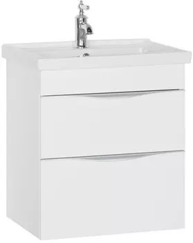 Тумба белый 55,5 см Aquanet Эвора 00184306