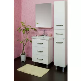 Тумба белый глянец 56,2 см Sanflor Анкона C0000002004