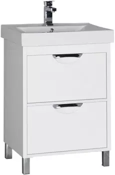 Тумба белый 56,5 см Aquanet Гретта 00177017