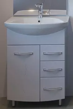 Тумба белый 56 см ASB-Mebel Грета