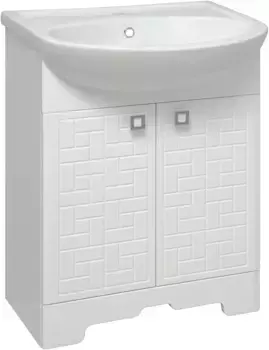 Тумба белый 58 см Runo Авила 00000001045