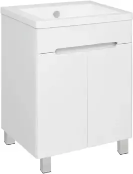 Тумба белый 59 см Runo Парма 00-00001038
