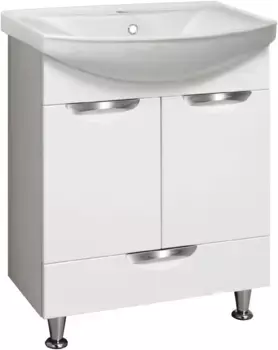 Тумба белый 62 см Runo Барселона 00000001035