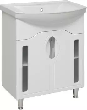 Тумба белый 62 см Runo Толедо 00000001038