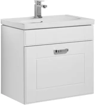 Тумба белый 69,6 см Aquanet Рондо 00189155