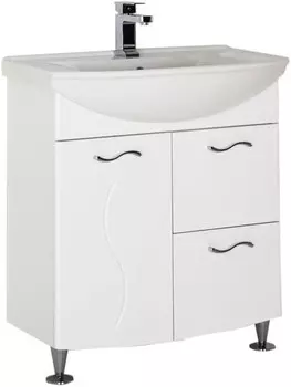 Тумба белый 72 см Aquanet Моника 00186770