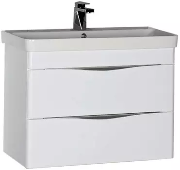 Тумба белый 76 см Aquanet Орлеан 00183082