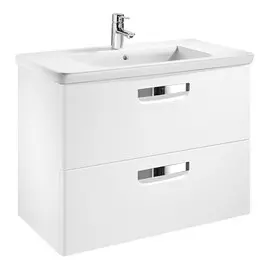 Тумба белый 77,7 см 2 ящика Roca The Gap ZRU9302732