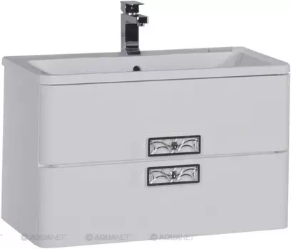 Тумба белый 79 см Aquanet Паллада 00175313