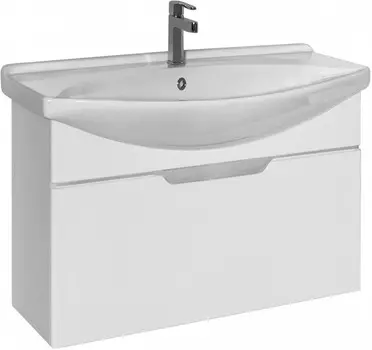 Тумба белый глянец 82 см Dreja Laguna 99.0103