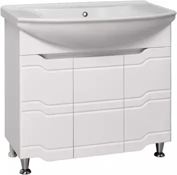 Тумба белый 82 см Runo Стиль 00000001113