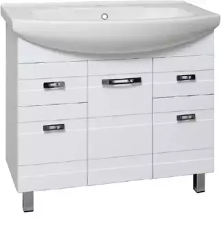 Тумба белый 82 см Runo Турин УТ000002095