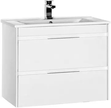 Тумба белый 83 см Aquanet Тулон 00182724