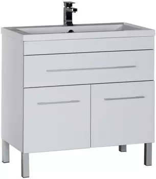 Тумба белый 89,2 см Aquanet Верона 00182708