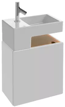 Тумба белый глянец 49,5 см L Jacob Delafon Terrace EB1178-G1C