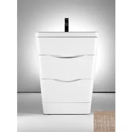 Тумба белый дуб 65 см BelBagno Piramide PIRAMID-650-2C-PIA-WO