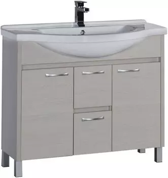 Тумба белый дуб 96,5 см Aquanet Донна 00169182