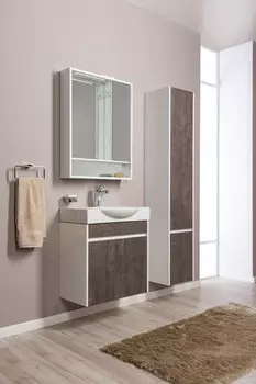 Тумба белый/дуб антик 64,4 см Aquanet Коста 00188406