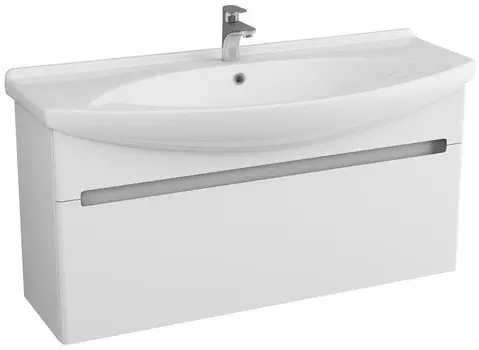 Тумба белый глянец 100,5 см OWL 1975 Lagerta OW08.04.00