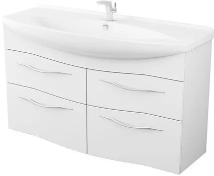 Тумба белый глянец 117 см Alvaro Banos Carino 8402.1500