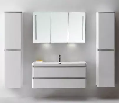 Тумба белый глянец 120 см BelBagno Energia-N ENERGIA-N-1200-2C-SO-BL