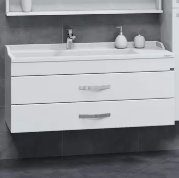 Тумба белый глянец 120 см Санта Виктория 700138N