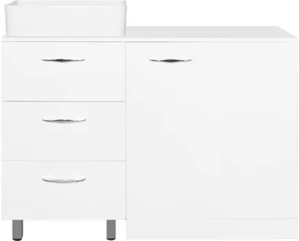 Тумба белый глянец 120 см Style Line Берн LC-000010046