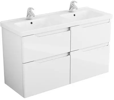 Тумба белый глянец 122 см Alvaro Banos Armonia 8404.0800