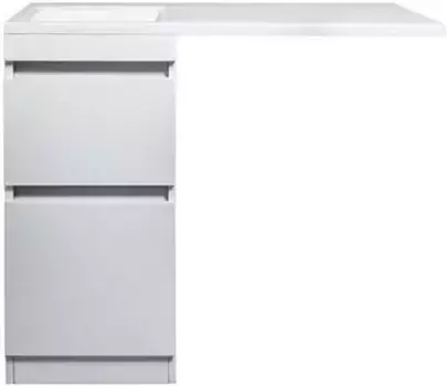 Тумба белый глянец 37,5 см Style Line Даллас СС-00002346