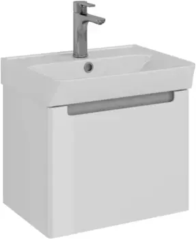 Тумба белый глянец 47,7 см Lemark Buno mini LM05BM50T