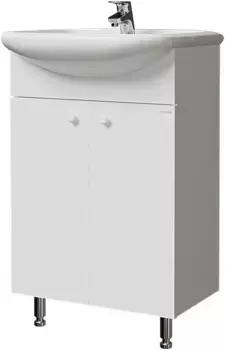 Тумба белый глянец 48,4 см Grossman Крит-Эко 105005