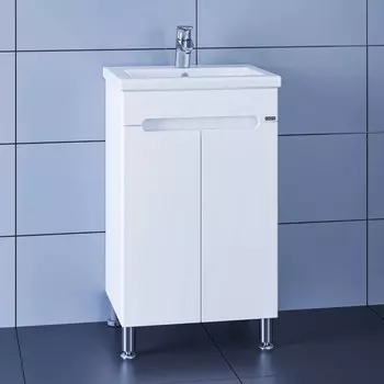 Тумба белый глянец 46,5 см Санта Лондон 224014