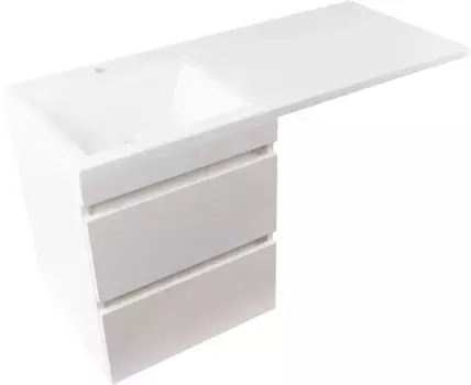 Тумба белый глянец 48 см Style Line Даллас СС-00002350