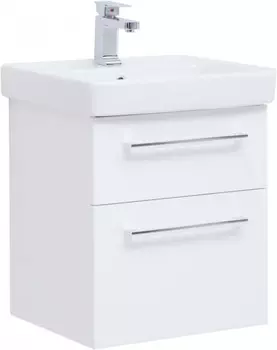 Тумба белый глянец 49,5 см Dreja Q Max 77.0001W