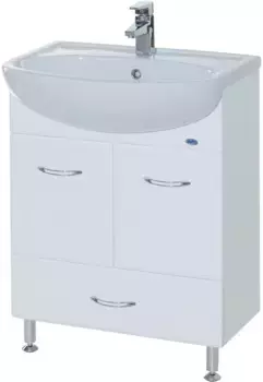 Тумба белый глянец 50 см Bellezza Уют 4635008070012