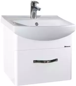 Тумба белый глянец 51 см Bellezza Анкона 4639608190019