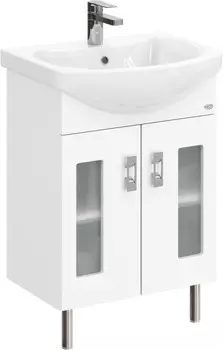 Тумба белый глянец 52 см Onika Кристалл 105555