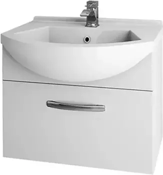 Тумба белый глянец 53,6 см Dreja Alfa 99.0305