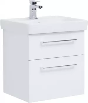 Тумба белый глянец 54,5 см Dreja Q Max 77.0003W