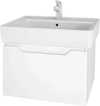 Тумба белый глянец 55 см Dreja Tiny 99.0902