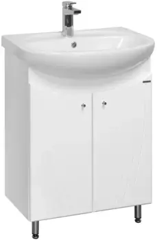 Тумба белый глянец 61 см Акватон Минима 1A104201MN010