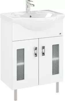 Тумба белый глянец 61 см Onika Кристалл 106545