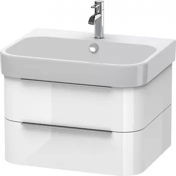 Тумба белый глянец 62,5 см Duravit Happy D.2 H2636402222
