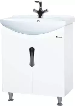 Тумба белый глянец 63 см Bellezza Лагуна 4632110240012